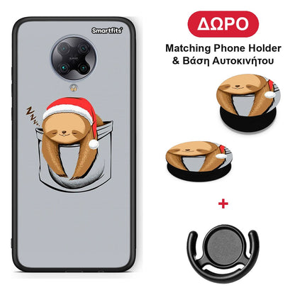 Xmas Zzzz - Xiaomi Poco F2 Pro θήκη + Δώρο Phone Holder & Βάση Αυτοκινήτου