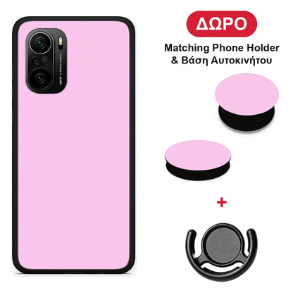 Cotton Candy Pink - Xiaomi Poco F3 θήκη + Δώρο Phone Holder & Βάση Αυτοκινήτου