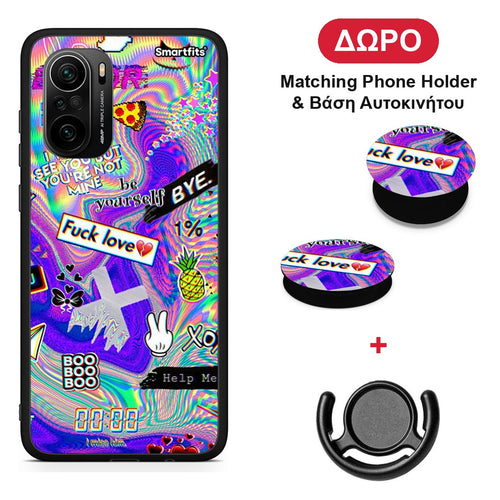 Game Over - Xiaomi Poco F3 θήκη + Δώρο Phone Holder & Βάση Αυτοκινήτου