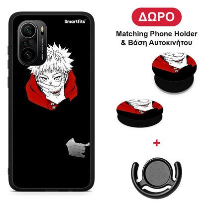 Itadori Anime - Xiaomi Poco F3 θήκη + Δώρο Phone Holder & Βάση Αυτοκινήτου