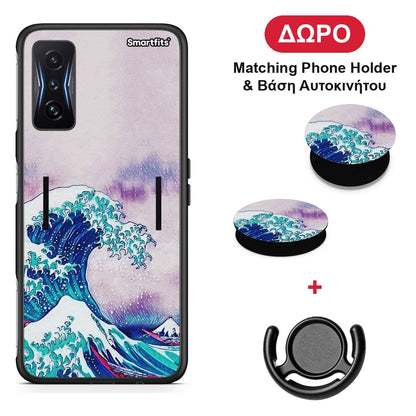Blue Waves - Xiaomi Poco F4 GT θήκη + Δώρο Phone Holder & Βάση Αυτοκινήτου