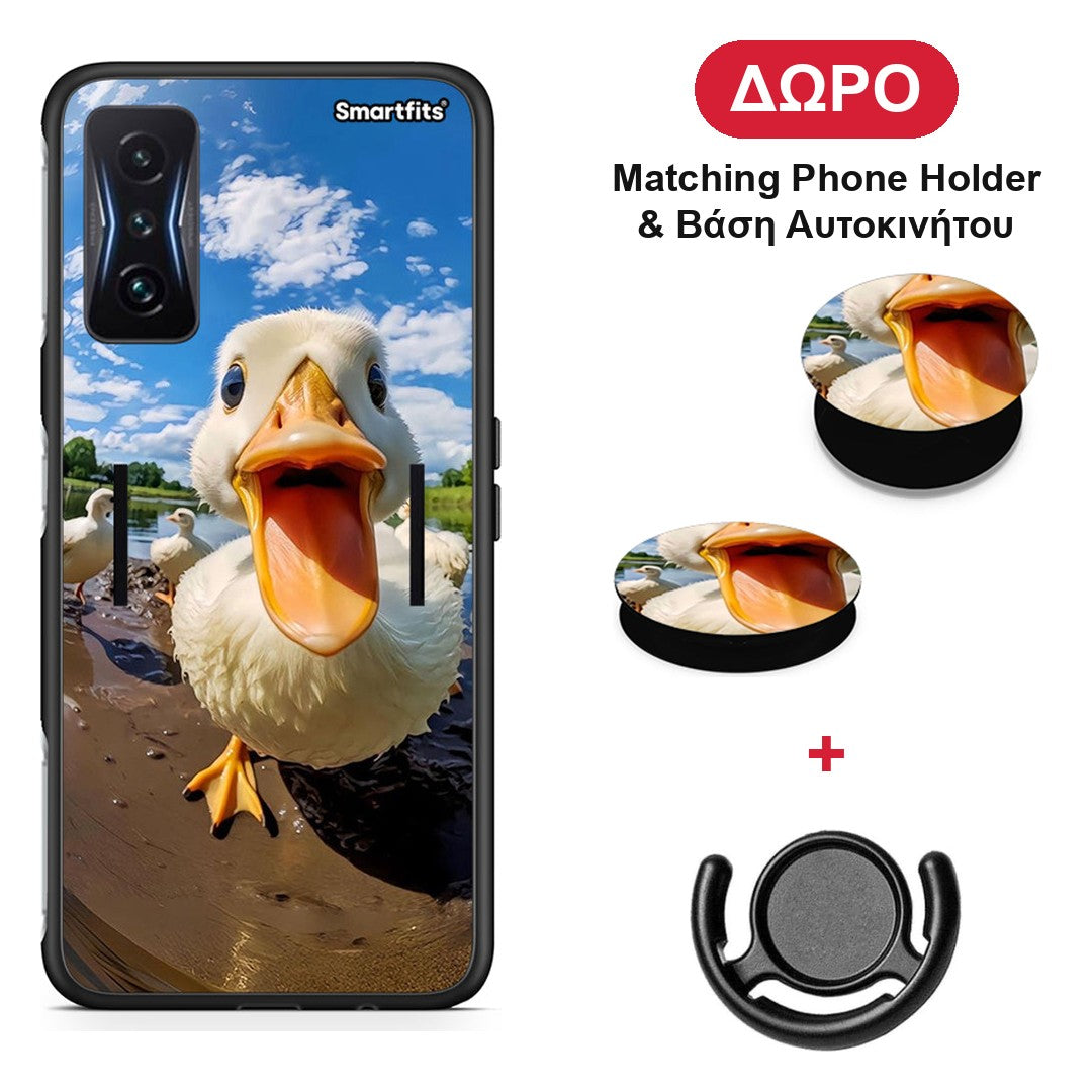 Duck Face - Xiaomi Poco F4 GT θήκη + Δώρο Phone Holder & Βάση Αυτοκινήτου