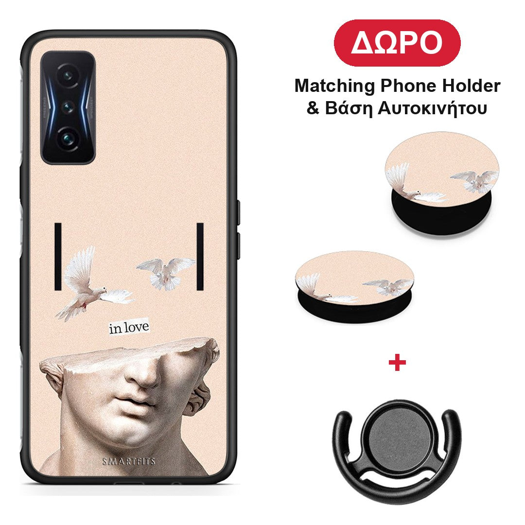 In Love - Xiaomi Poco F4 GT θήκη + Δώρο Phone Holder & Βάση Αυτοκινήτου