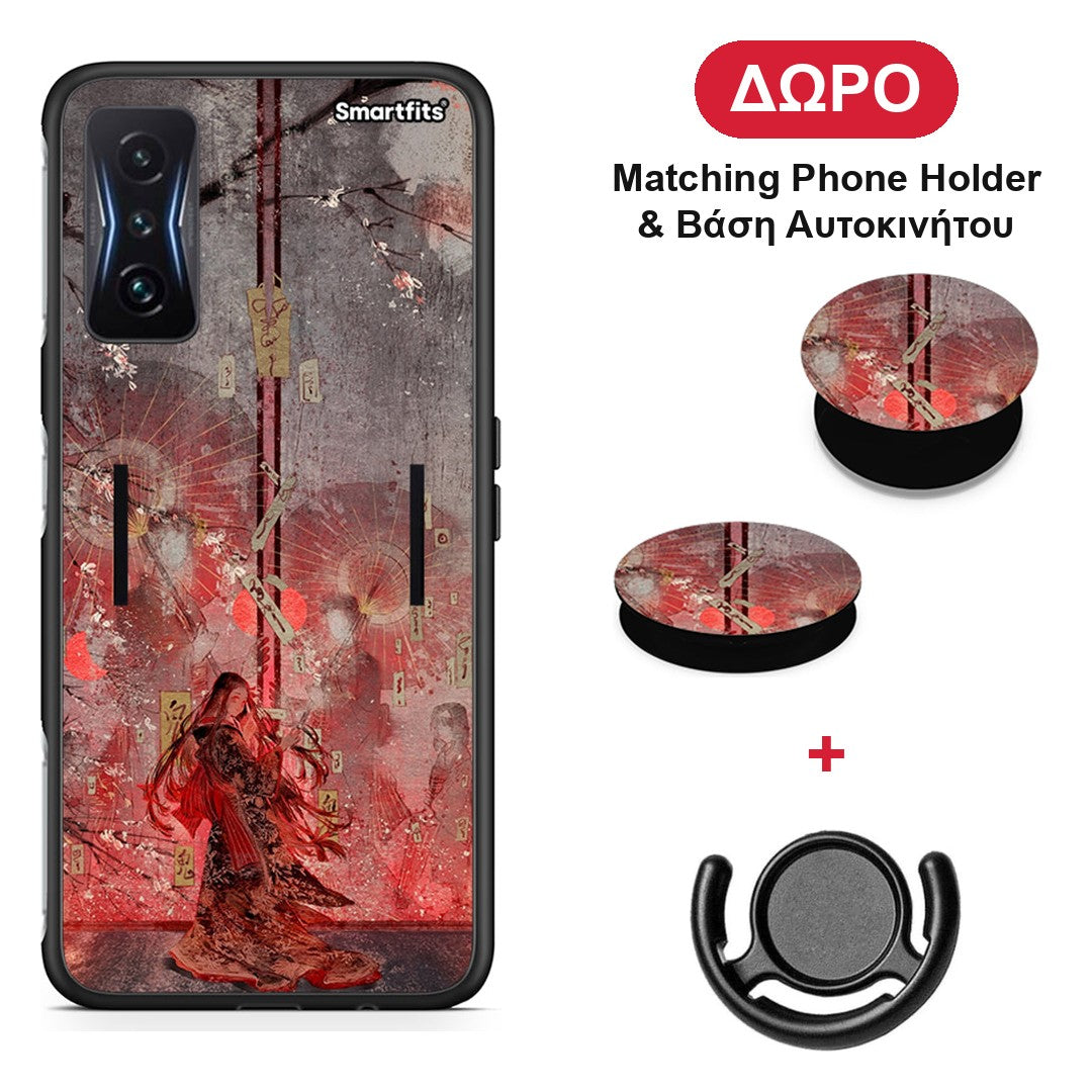 Nezuko Kamado - Xiaomi Poco F4 GT θήκη + Δώρο Phone Holder & Βάση Αυτοκινήτου