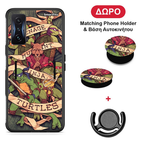 Ninja Turtles - Xiaomi Poco F4 GT θήκη + Δώρο Phone Holder & Βάση Αυτοκινήτου