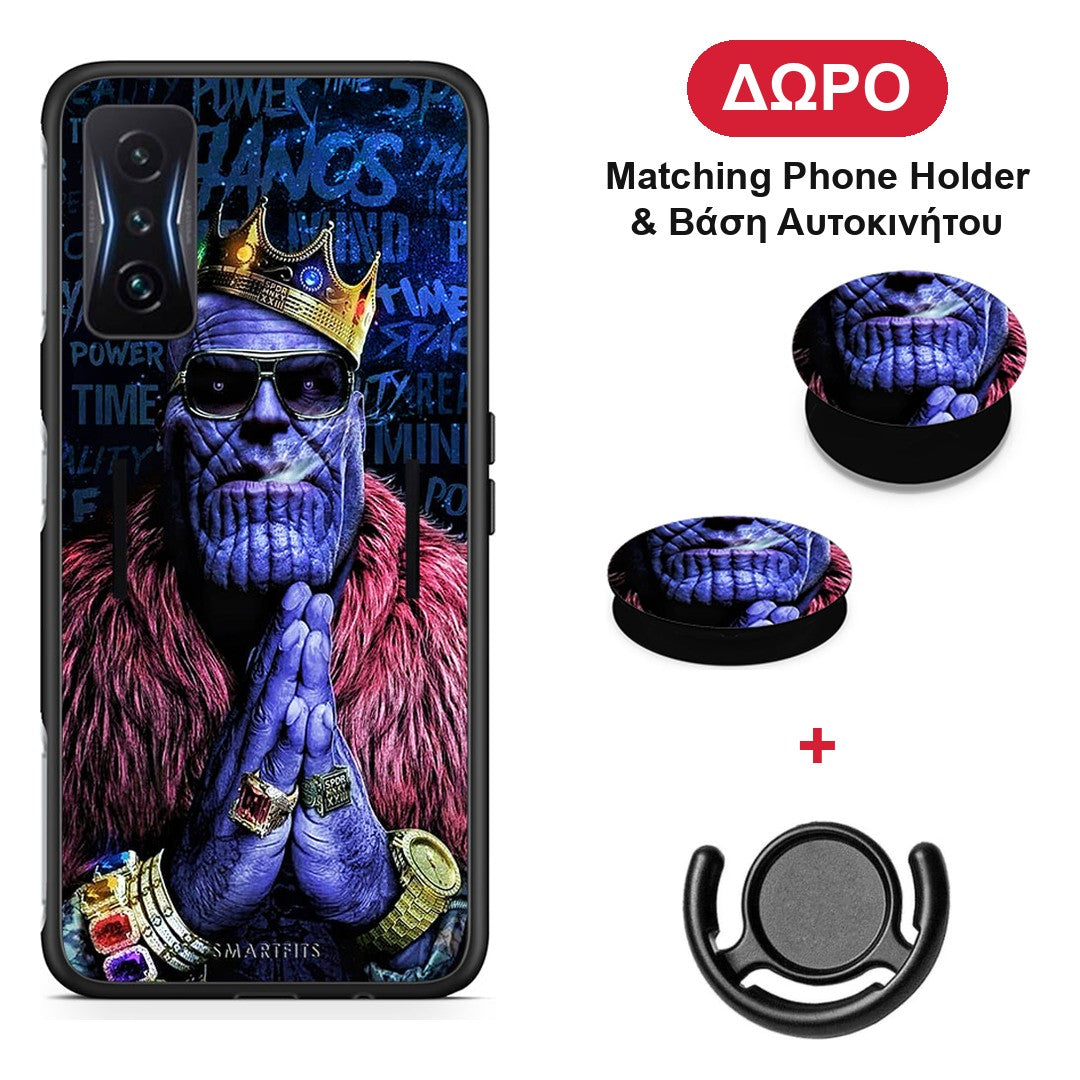 PopArt Thanos - Xiaomi Poco F4 GT θήκη + Δώρο Phone Holder & Βάση Αυτοκινήτου