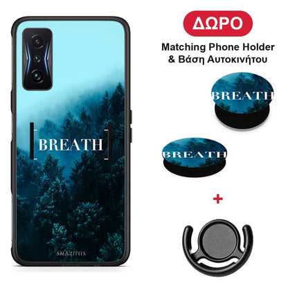 Quote Breath - Xiaomi Poco F4 GT θήκη + Δώρο Phone Holder & Βάση Αυτοκινήτου