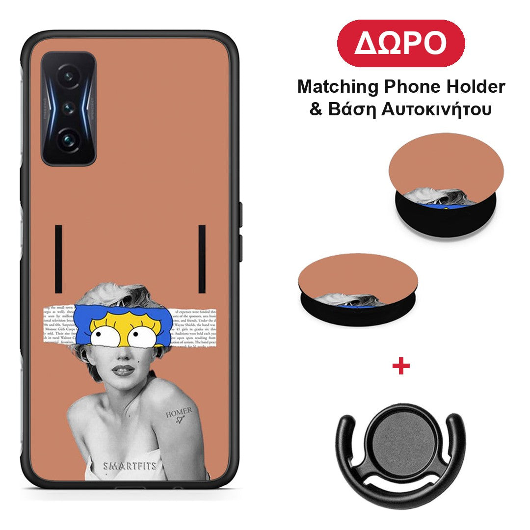 Sim Merilyn - Xiaomi Poco F4 GT θήκη + Δώρο Phone Holder & Βάση Αυτοκινήτου