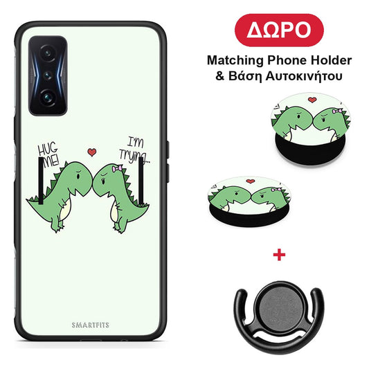 Valentine Rex - Xiaomi Poco F4 GT θήκη + Δώρο Phone Holder & Βάση Αυτοκινήτου