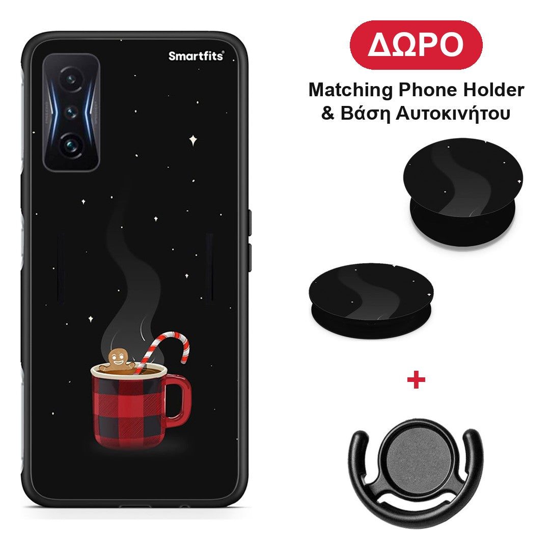 Xmas Bathing - Xiaomi Poco F4 GT θήκη + Δώρο Phone Holder & Βάση Αυτοκινήτου