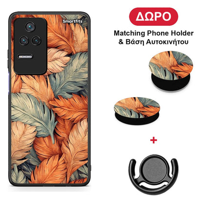 Autumn Leaves - Xiaomi Poco F4 / Redmi K40S θήκη + Δώρο Phone Holder & Βάση Αυτοκινήτου