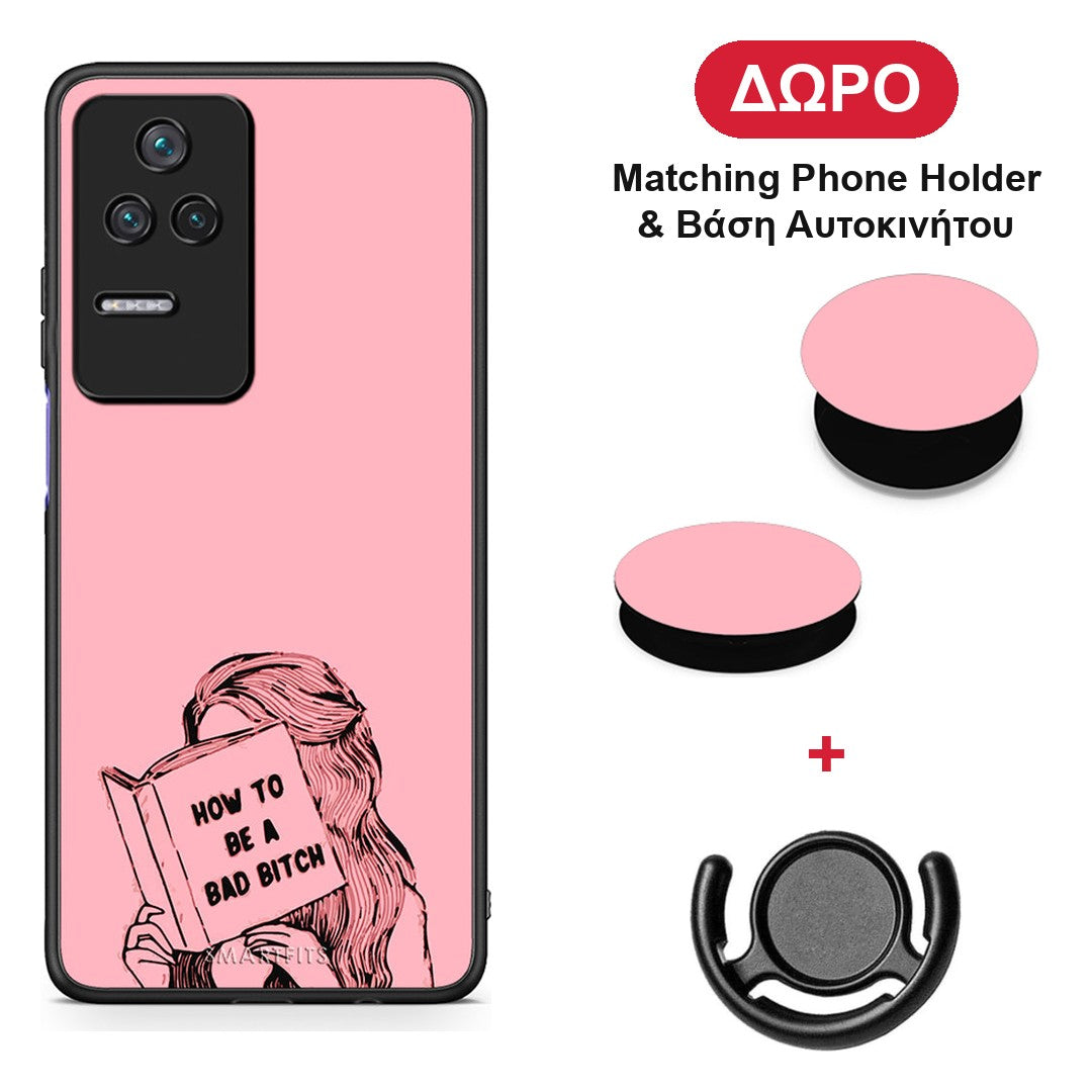Bad Bitch - Xiaomi Poco F4 / Redmi K40S θήκη + Δώρο Phone Holder & Βάση Αυτοκινήτου