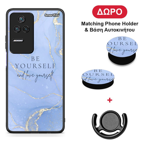 Be Yourself - Xiaomi Poco F4 / Redmi K40S θήκη + Δώρο Phone Holder & Βάση Αυτοκινήτου