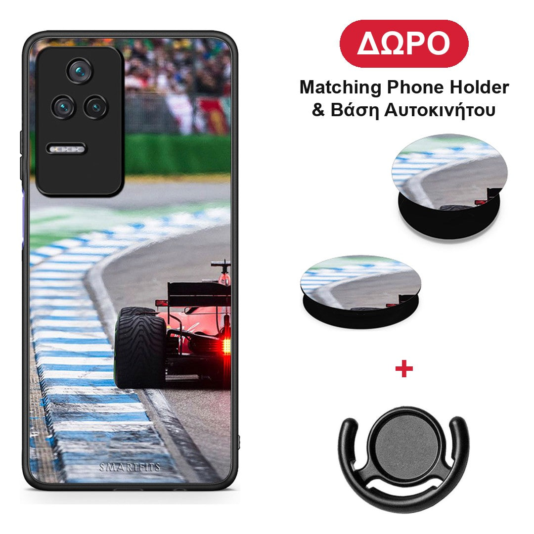Racing Vibes - Xiaomi Poco F4 / Redmi K40S θήκη + Δώρο Phone Holder & Βάση Αυτοκινήτου