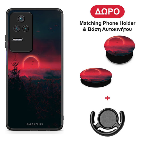 Tropic Sunset - Xiaomi Poco F4 / Redmi K40S θήκη + Δώρο Phone Holder & Βάση Αυτοκινήτου