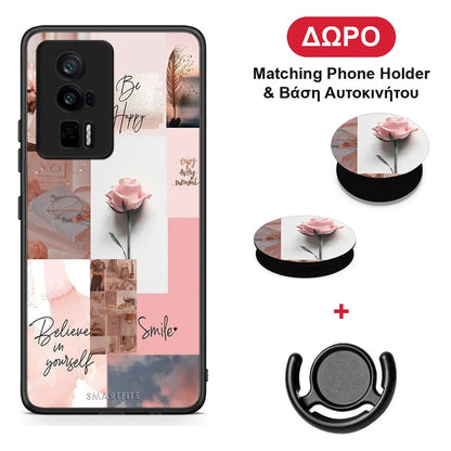 Aesthetic Collage - Xiaomi Poco F5 Pro / Redmi K60 Pro θήκη + Δώρο Phone Holder & Βάση Αυτοκινήτου
