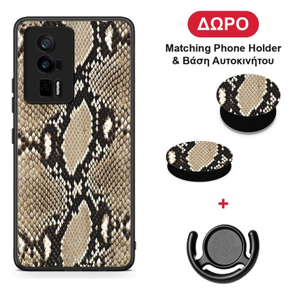 Animal Fashion Snake - Xiaomi Poco F5 Pro / Redmi K60 Pro θήκη + Δώρο Phone Holder & Βάση Αυτοκινήτου