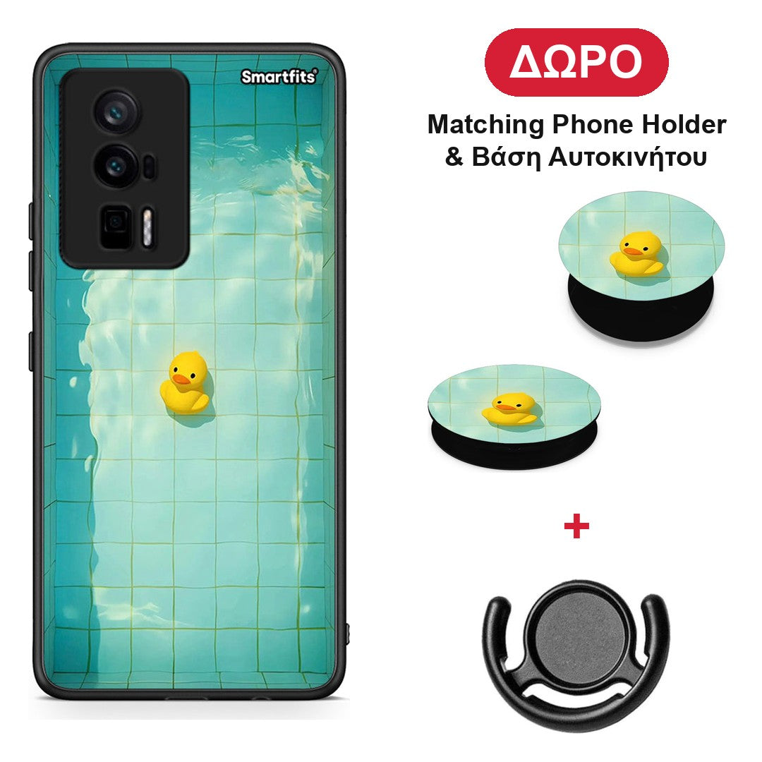 Yellow Duck - Xiaomi Poco F5 Pro / Redmi K60 Pro θήκη + Δώρο Phone Holder & Βάση Αυτοκινήτου
