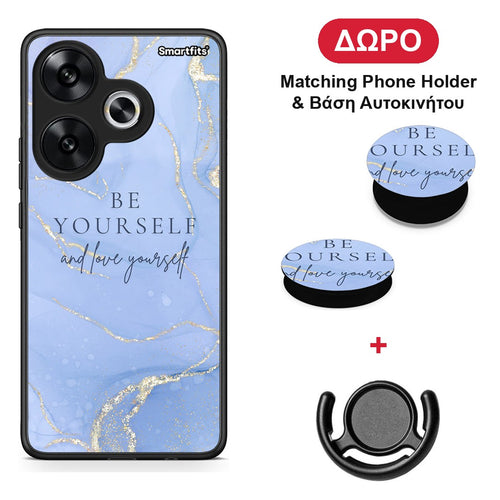 Be Yourself - Xiaomi Poco F6 θήκη + Δώρο Phone Holder & Βάση Αυτοκινήτου