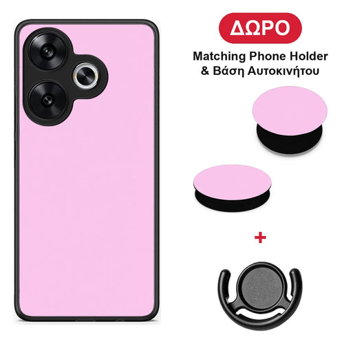 Cotton Candy Pink - Xiaomi Poco F6 θήκη + Δώρο Phone Holder & Βάση Αυτοκινήτου