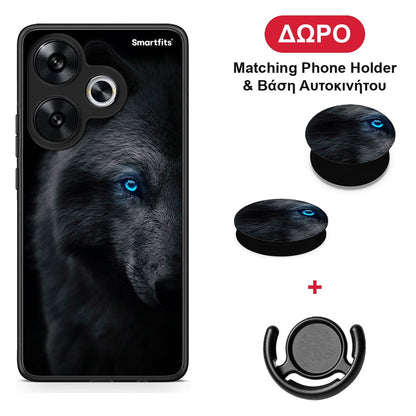 Dark Wolf - Xiaomi Poco F6 θήκη + Δώρο Phone Holder & Βάση Αυτοκινήτου