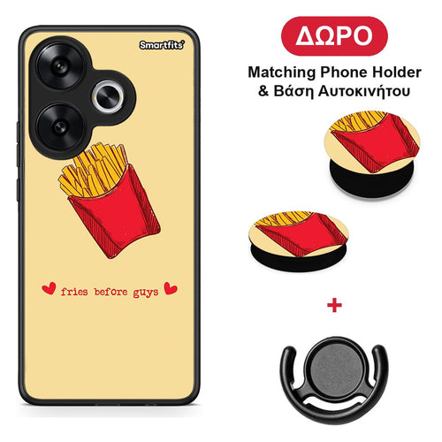 Fries Before Guys - Xiaomi Poco F6 θήκη + Δώρο Phone Holder & Βάση Αυτοκινήτου