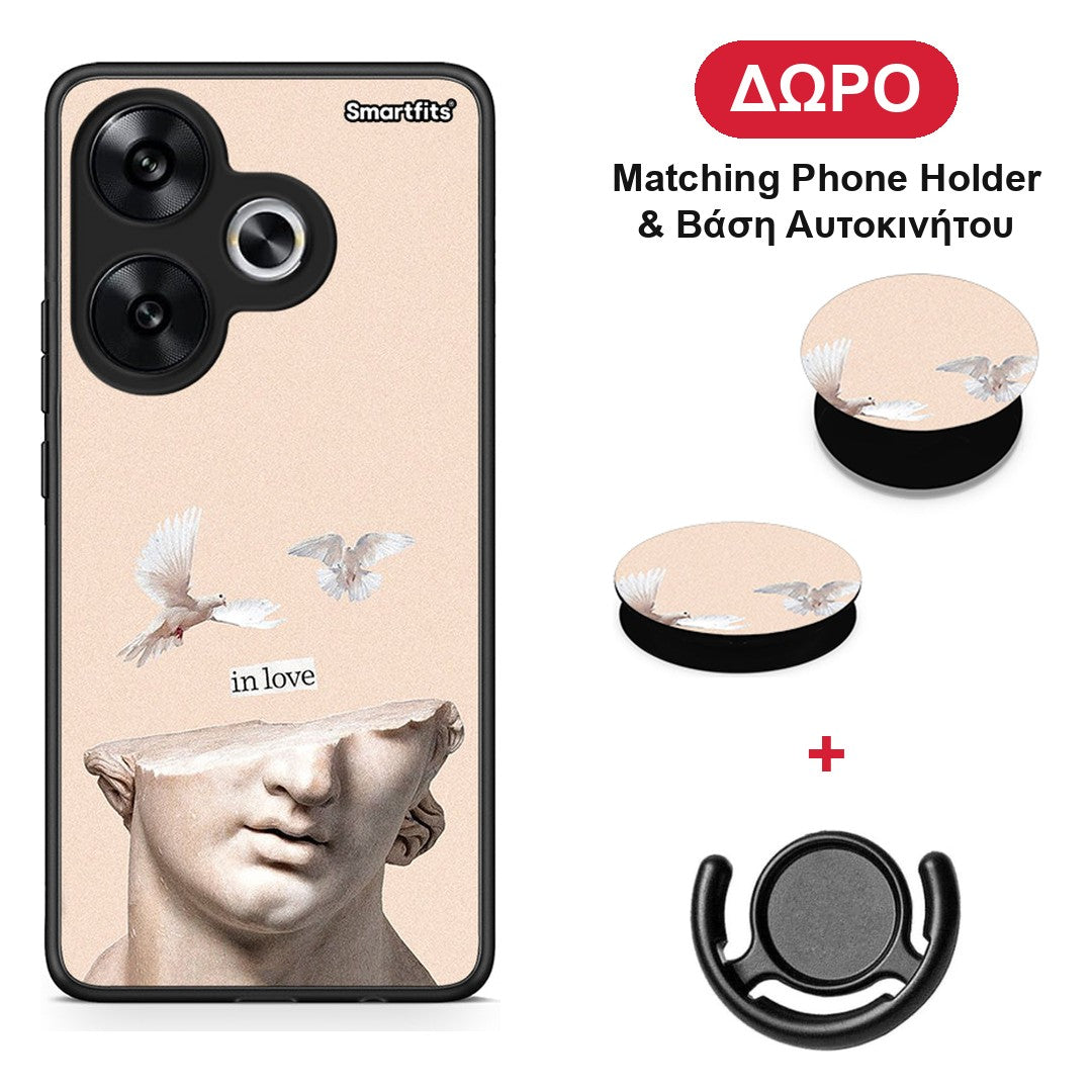 In Love - Xiaomi Poco F6 θήκη + Δώρο Phone Holder & Βάση Αυτοκινήτου