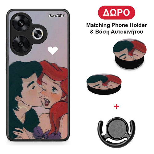 Mermaid Couple - Xiaomi Poco F6 θήκη + Δώρο Phone Holder & Βάση Αυτοκινήτου