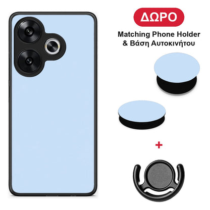 Powder Blue - Xiaomi Poco F6 θήκη + Δώρο Phone Holder & Βάση Αυτοκινήτου