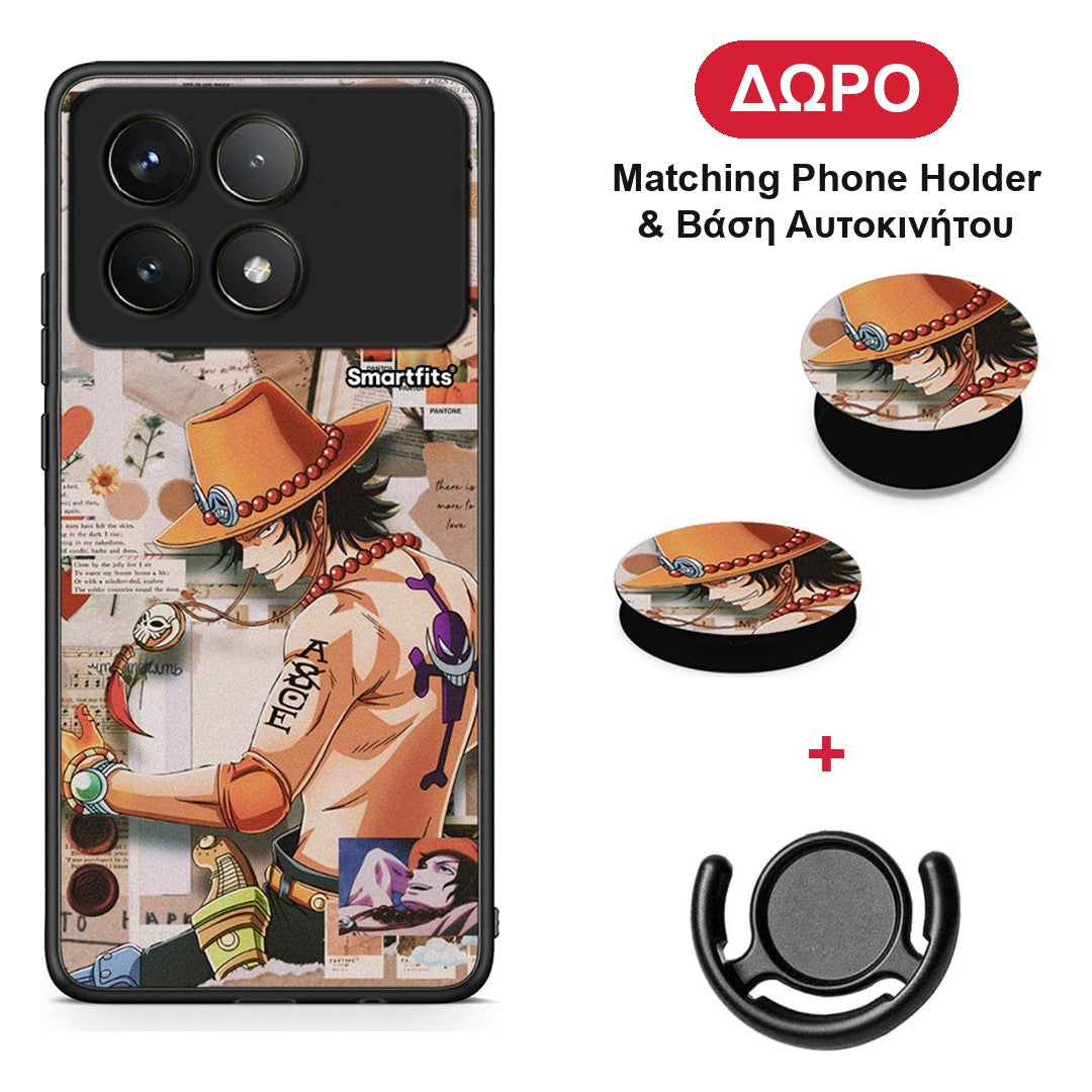 Anime Collage - Xiaomi Poco F6 Pro 5G θήκη + Δώρο Phone Holder & Βάση Αυτοκινήτου