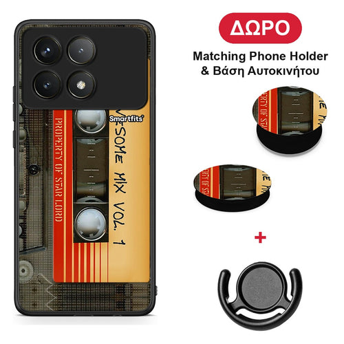 Awesome Mix - Xiaomi Poco F6 Pro 5G θήκη + Δώρο Phone Holder & Βάση Αυτοκινήτου
