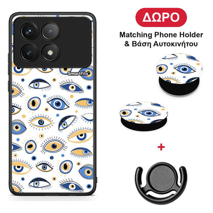 Ftou Ftou - Xiaomi Poco F6 Pro 5G θήκη + Δώρο Phone Holder & Βάση Αυτοκινήτου