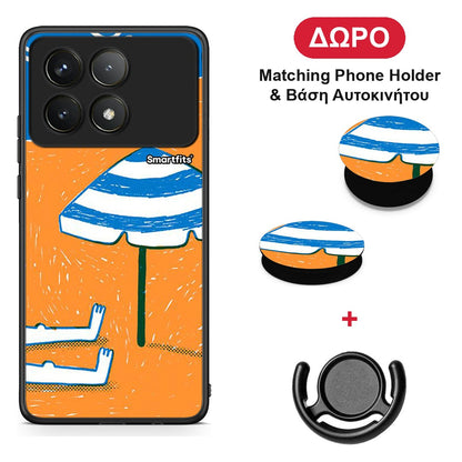 Summering - Xiaomi Poco F6 Pro 5G θήκη + Δώρο Phone Holder & Βάση Αυτοκινήτου