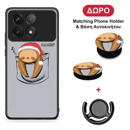 Xmas Zzzz - Xiaomi Poco F6 Pro 5G θήκη + Δώρο Phone Holder & Βάση Αυτοκινήτου