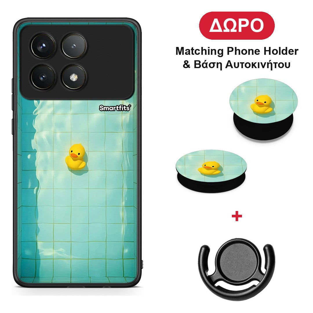Yellow Duck - Xiaomi Poco F6 Pro 5G θήκη + Δώρο Phone Holder & Βάση Αυτοκινήτου