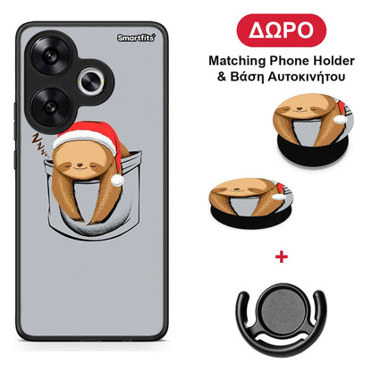 Xmas Zzzz - Xiaomi Poco F6 θήκη + Δώρο Phone Holder & Βάση Αυτοκινήτου