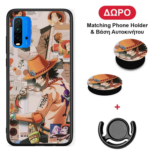 Anime Collage - Xiaomi Poco M3 θήκη + Δώρο Phone Holder & Βάση Αυτοκινήτου