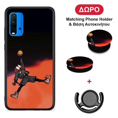 Basketball Hero - Xiaomi Poco M3 θήκη + Δώρο Phone Holder & Βάση Αυτοκινήτου
