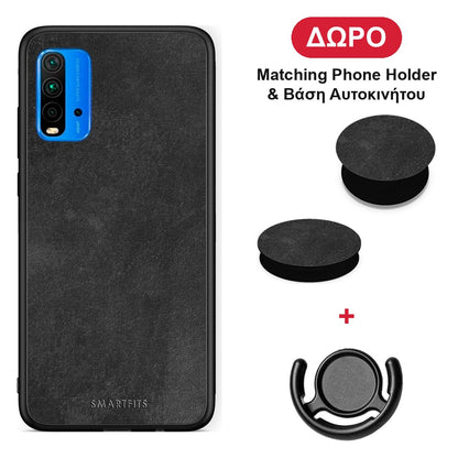 Color Black Slate - Xiaomi Poco M3 θήκη + Δώρο Phone Holder & Βάση Αυτοκινήτου