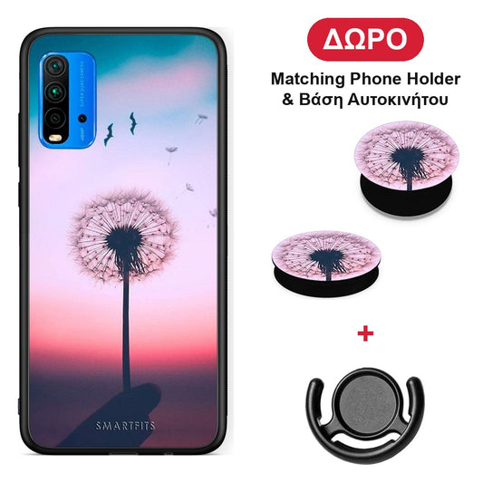 Boho Wish - Xiaomi Poco M3 θήκη + Δώρο Phone Holder & Βάση Αυτοκινήτου