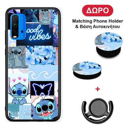 Collage Good Vibes - Xiaomi Poco M3 θήκη + Δώρο Phone Holder & Βάση Αυτοκινήτου