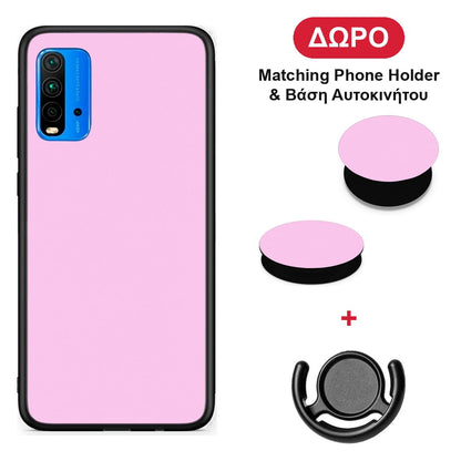Cotton Candy Pink - Xiaomi Poco M3 θήκη + Δώρο Phone Holder & Βάση Αυτοκινήτου