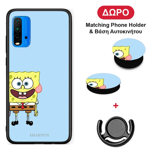 Friends Bob - Xiaomi Poco M3 θήκη + Δώρο Phone Holder & Βάση Αυτοκινήτου