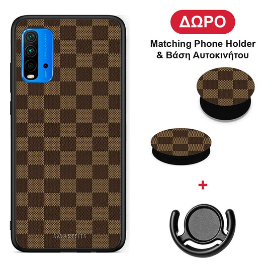 Designer Glamour - Xiaomi Poco M3 θήκη + Δώρο Phone Holder & Βάση Αυτοκινήτου