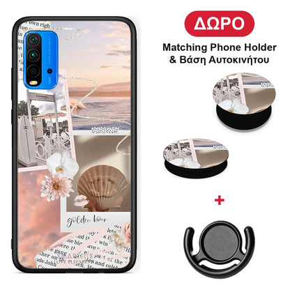 Golden Hour - Xiaomi Poco M3 θήκη + Δώρο Phone Holder & Βάση Αυτοκινήτου