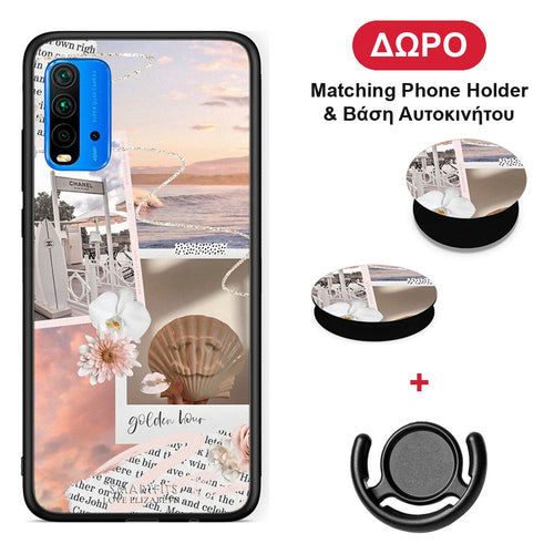 Golden Hour - Xiaomi Poco M3 θήκη + Δώρο Phone Holder & Βάση Αυτοκινήτου