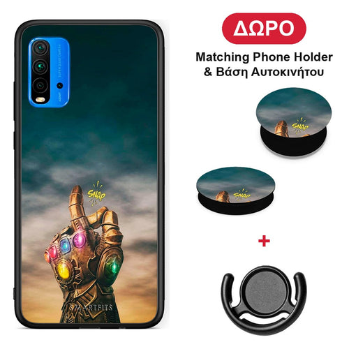 Infinity Snap - Xiaomi Poco M3 θήκη + Δώρο Phone Holder & Βάση Αυτοκινήτου