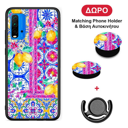 Retro Spring - Xiaomi Poco M3 θήκη + Δώρο Phone Holder & Βάση Αυτοκινήτου