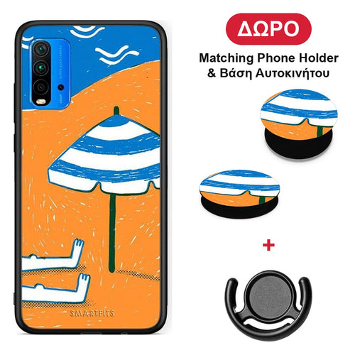 Summering - Xiaomi Poco M3 θήκη + Δώρο Phone Holder & Βάση Αυτοκινήτου