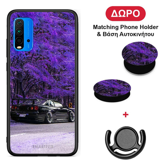 Super Car - Xiaomi Poco M3 θήκη + Δώρο Phone Holder & Βάση Αυτοκινήτου